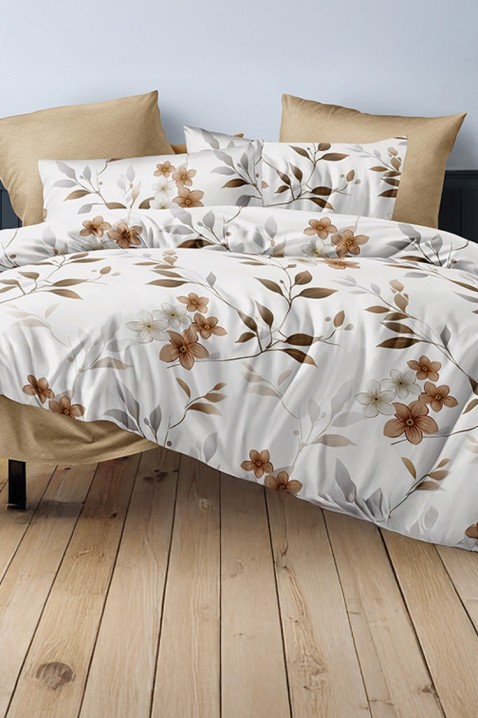 Komplet pościeli ARMOLNA 200x220 cm bawełna - 4 elementy, Kolor : wielokolorowy, IVET.PL - Modna odzież
