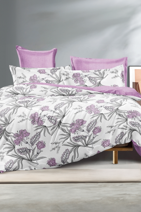 Komplet pościeli MONTELDA 200x220 cm bawełna - 4 elementy, Kolor : wielokolorowy, IVET.PL - Modna odzież
