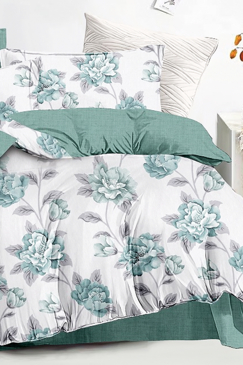 Komplet pościeli CLOREFA 200x220 cm bawełna - 4 elementy, Kolor : wielokolorowy, IVET.PL - Modna odzież