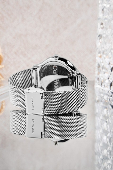 Zegarek damski Calvin Klein 25200001, Kolor : srebrny, IVET.PL - Modna odzież