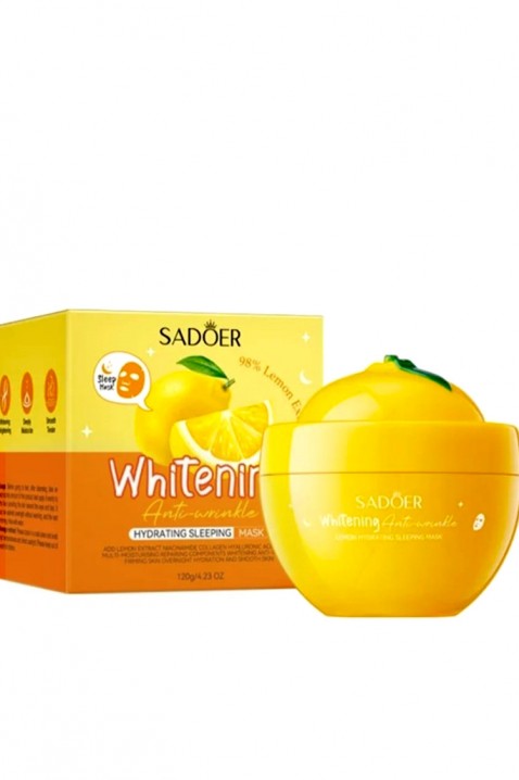 Nocna maseczka do twarzy SADOER Collagen Sleeping Mask z cytryną.IVET.PL - Modna odzież