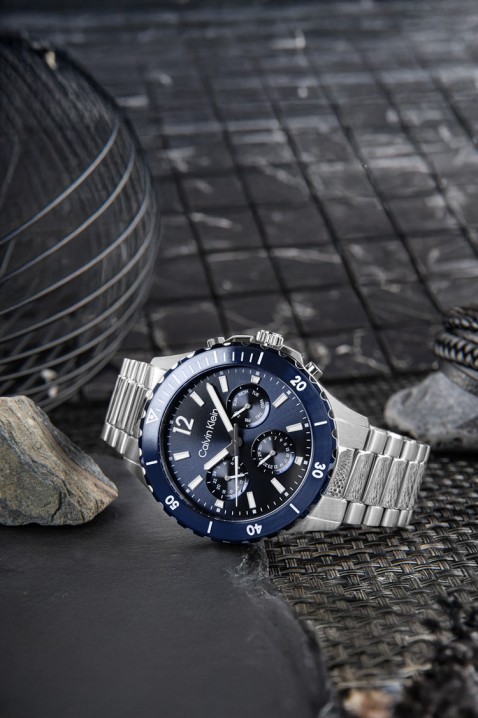 Zegarek męski Calvin Klein 25200115, Kolor : srebrny, IVET.PL - Modna odzież