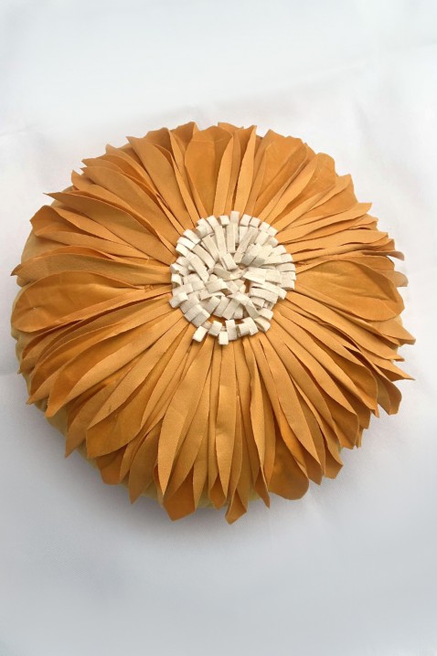 Poszewk na poduszkę XIONEGA MUSTARD 40х40 cm, Kolor : musztardowy, IVET.PL - Modna odzież