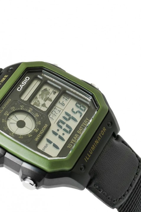Zegarek męski CASIO AE-1200WHB-1BVDF, Kolor : wielokolorowy, IVET.PL - Modna odzież