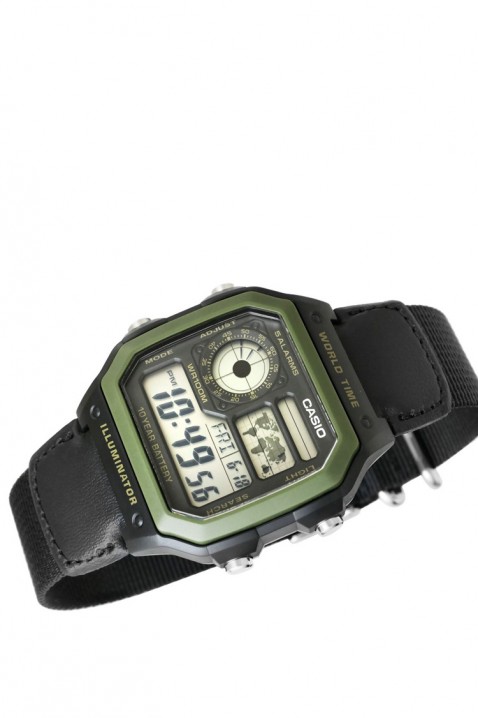 Zegarek męski CASIO AE-1200WHB-1BVDF, Kolor : wielokolorowy, IVET.PL - Modna odzież