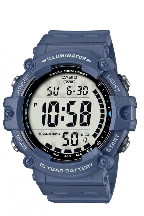 Zegarek męski CASIO AE-1500WH-2AVDF, Kolor : chabrowy, IVET.PL - Modna odzież