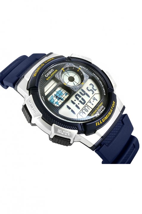 Zegarek męski CASIO AE-1000W-2AVDF, Kolor : granatowy, IVET.PL - Modna odzież