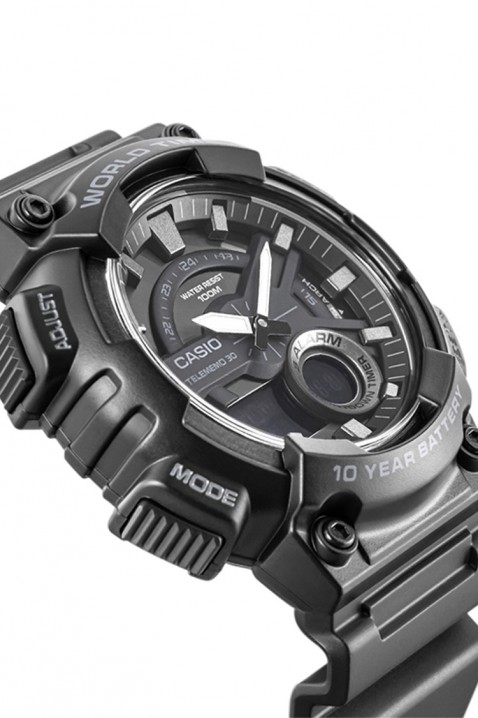 Zegarek męski CASIO AEQ-110W-1BVDF, Kolor : czarny, IVET.PL - Modna odzież