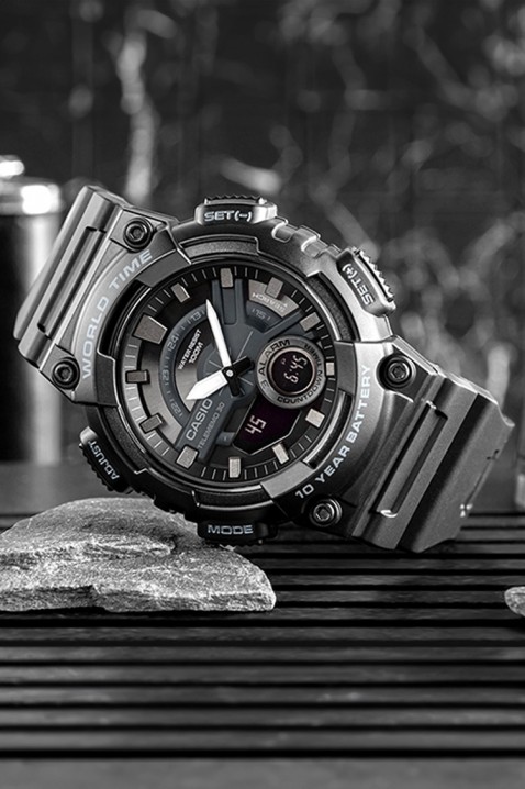 Zegarek męski CASIO AEQ-110W-1BVDF, Kolor : czarny, IVET.PL - Modna odzież