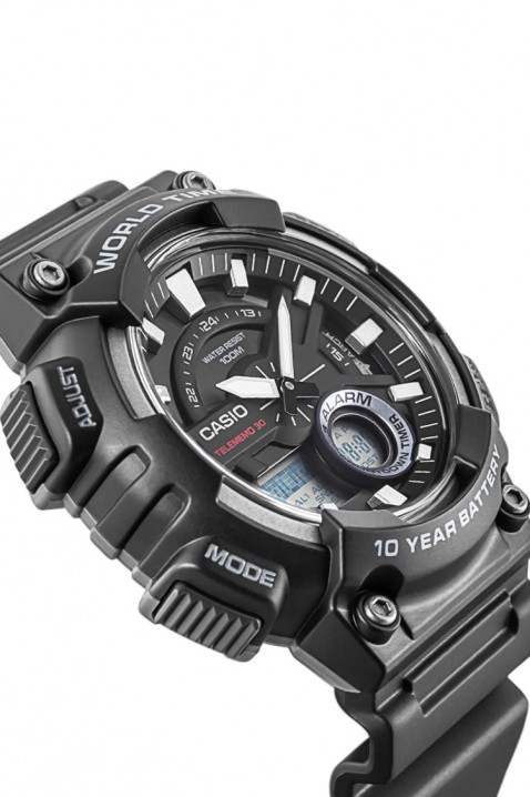 Zegarek męski CASIO AEQ-110W-1AVDF, Kolor : czarny, IVET.PL - Modna odzież