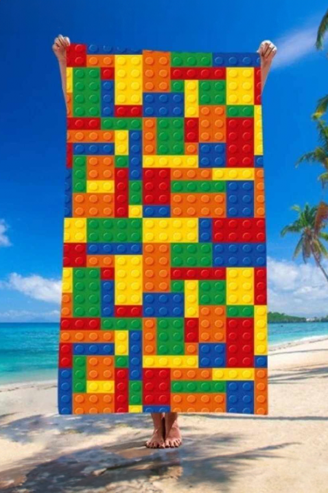 Ręcznik plażowy COLORONSA, Kolor : wielokolorowy, IVET.PL - Modna odzież