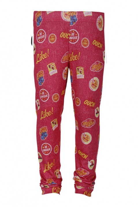 Legginsy LUNNA PINK, Kolor : różowy, IVET.PL - Modna odzież
