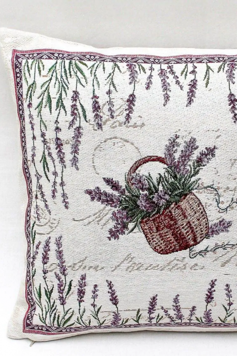 Poszewka na poduszkę VRODILA 42х42 cm, Kolor : biały, IVET.PL - Modna odzież