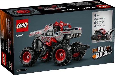 42200 | Monster Jam™ ThunderROARus™ z napędem typu pull - backIVET.PL - Modna odzież