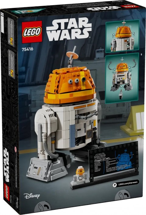 75416 | Droid astromechaniczny Chopper (C1-10P)™IVET.PL - Modna odzież