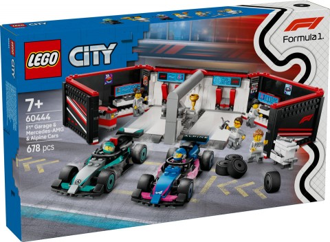 60444 | F1® Garaż i bolidy Mercedes - AMG i AlpineIVET.PL - Modna odzież