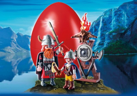 Zestaw figurek 9209 Mały i duży wiking - SkarbonkaIVET.PL - Modna odzież
