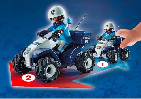 Zestaw z figurką City Action 71092 Policyjny Speed QuadIVET.PL - Modna odzież