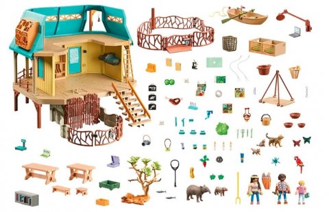Zestaw figurek Wiltopia 71007 Ośrodek opieki nad zwierzętamiIVET.PL - Modna odzież