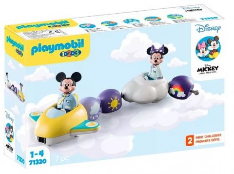 Zestaw z figurkami 1.2.3 Disney 71320 Przejażdżka w chmurach Miki i MinnieIVET.PL - Modna odzież