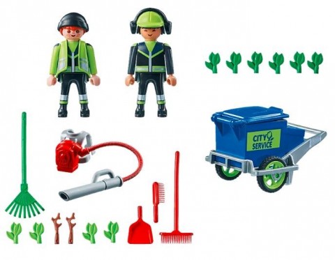 Zestaw z figurkami City Action 71434 Zespół sprzatający miastoIVET.PL - Modna odzież