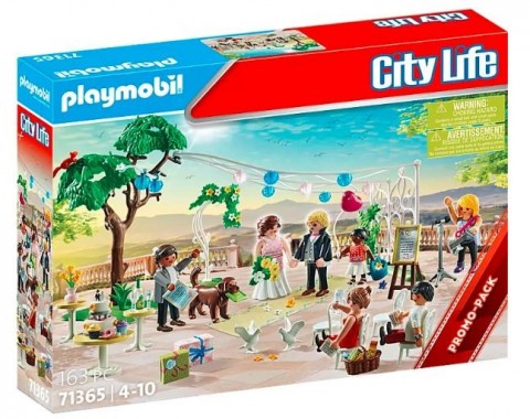 Zestaw z figurkami City Life 7136 5 Przyjęcie weselneIVET.PL - Modna odzież