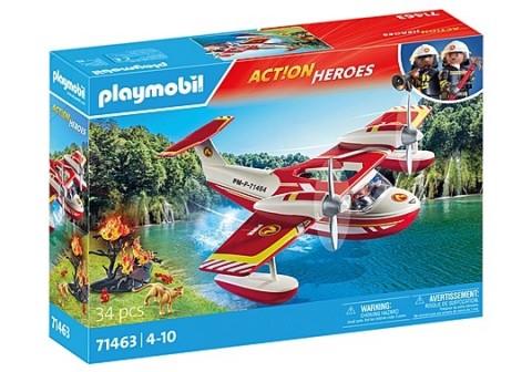 Zestaw figurek Action Heroes 71463 Samolot straży pożarnej z funkcją gaszenia pożaruIVET.PL - Modna odzież