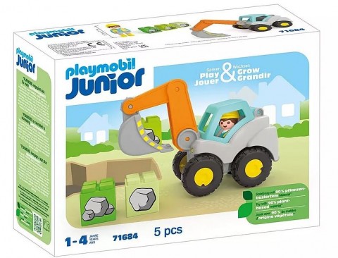 Zestaw z figurką Junior 71684 KoparkaIVET.PL - Modna odzież