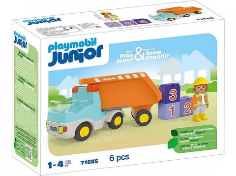 Zestaw z figurką Junior 71685 WywrotkaIVET.PL - Modna odzież