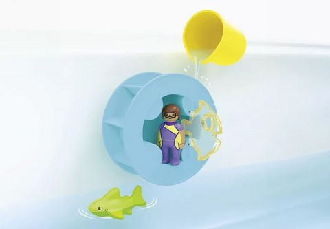 Zestaw z figurką Junior Aqua 71688 Młyn wodny z małym rekinemIVET.PL - Modna odzież