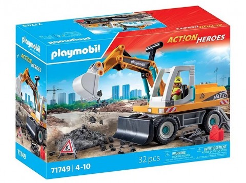 Zestaw z figurkami My Life 71749 Duża koparkaIVET.PL - Modna odzież