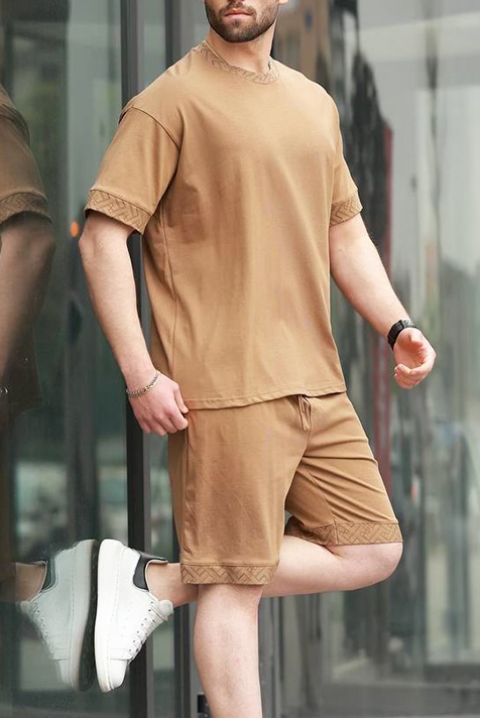 Komplet DORILDO BEIGE, Kolor :  beżowy, IVET.PL - Modna odzież