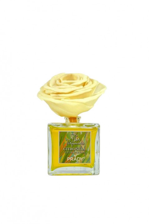 Dyfuzor z kwiatem FLOSY CITRONELA 90 ml, Kolor : żółty, IVET.PL - Modna odzież