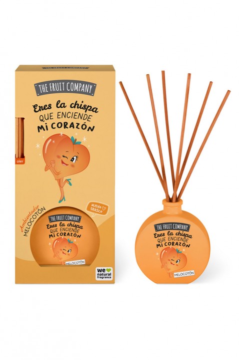 Patyczki aromatyczne FRUITY PEACH 40 ml, Kolor : pomarańczowy, IVET.PL - Modna odzież
