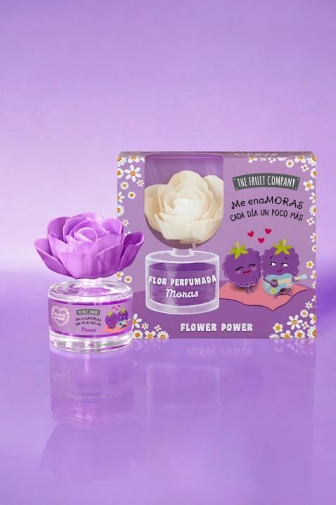 Dyfuzor z kwiatem GOLDY BLACKBERRIES 50 ml, Kolor : fioletowy, IVET.PL - Modna odzież