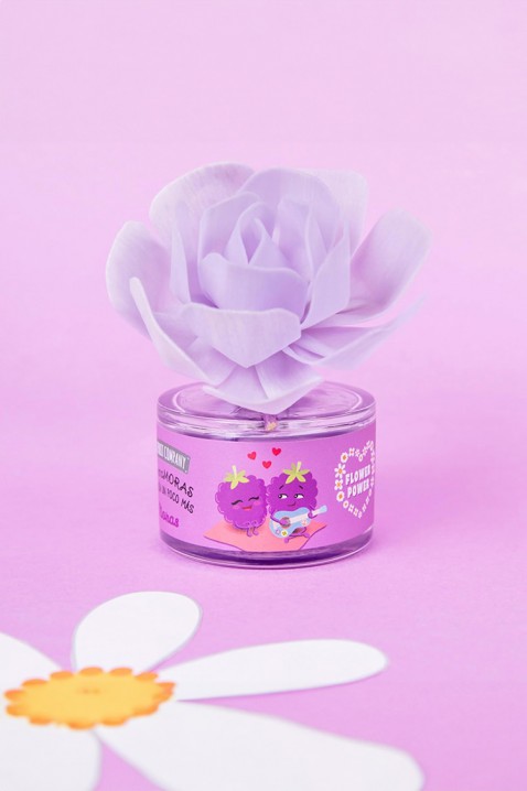 Dyfuzor z kwiatem GOLDY BLACKBERRIES 50 ml, Kolor : fioletowy, IVET.PL - Modna odzież