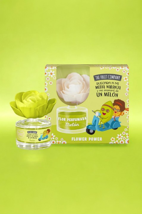 Dyfuzor z kwiatem GOLDY MELON 50 ml, Kolor : zielony, IVET.PL - Modna odzież