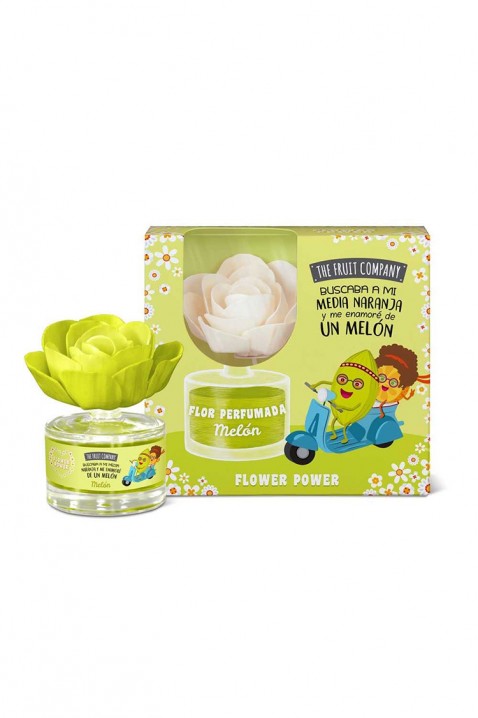 Dyfuzor z kwiatem GOLDY MELON 50 ml, Kolor : zielony, IVET.PL - Modna odzież