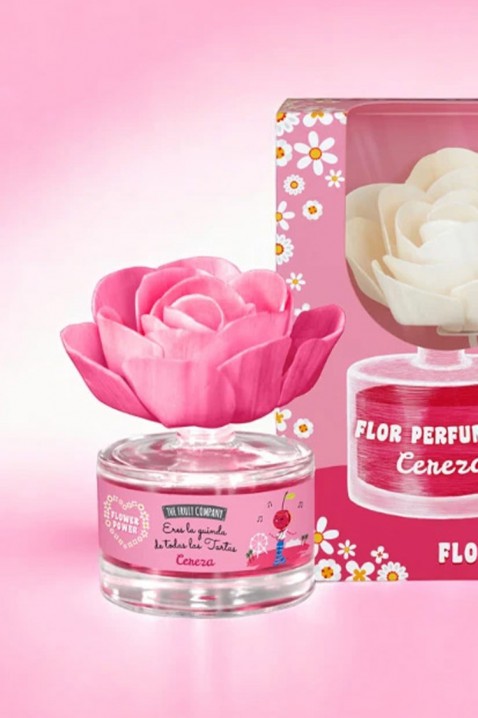 Dyfuzor z kwiatem GOLDY CHERRIES 50 ml, Kolor : różowy, IVET.PL - Modna odzież