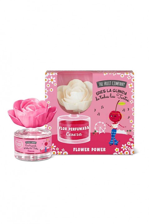 Dyfuzor z kwiatem GOLDY CHERRIES 50 ml, Kolor : różowy, IVET.PL - Modna odzież