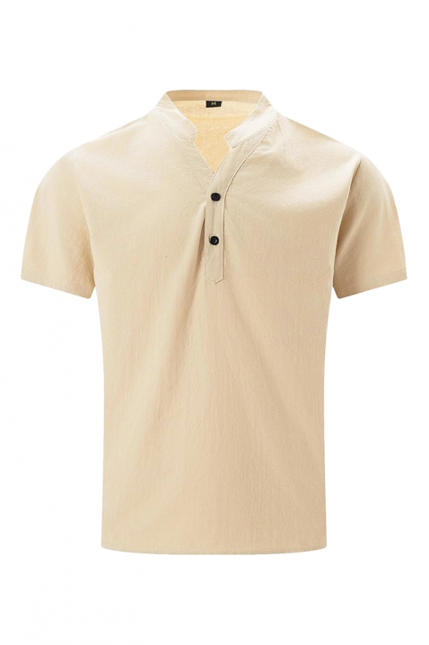 Koszulka LEZERXO BEIGE, Kolor :  beżowy, IVET.PL - Modna odzież
