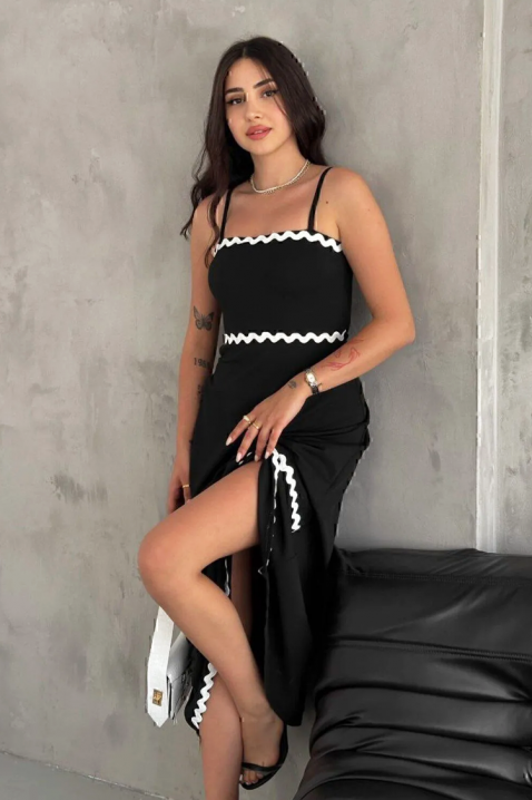 Sukienka MUSERA BLACK, Kolor : czarny, IVET.PL - Modna odzież