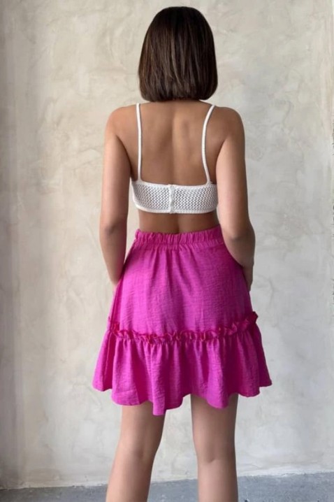 Spódnica ZERVELZA PINK, Kolor : różowy, IVET.PL - Modna odzież