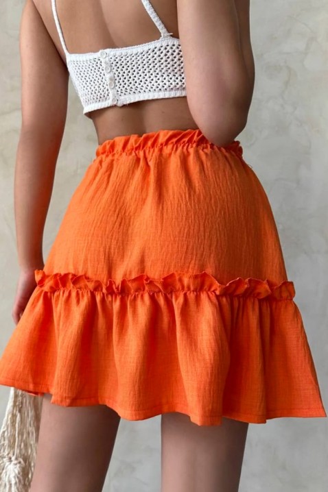 Spódnica ZERVELZA ORANGE, Kolor : pomarańczowy, IVET.PL - Modna odzież