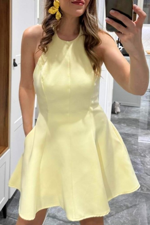 Sukienka PLUSORZA YELLOW, Kolor : żółty, IVET.PL - Modna odzież