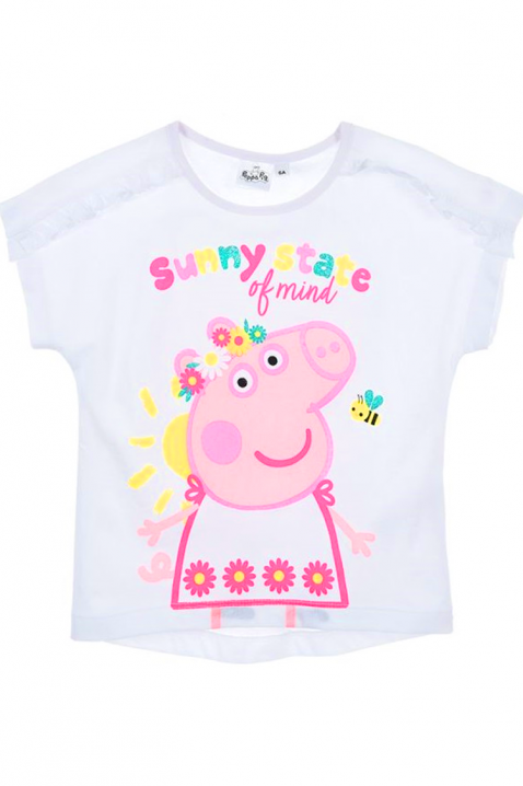Koszulka PEPPAPIG WHITE, Kolor : biały, IVET.PL - Modna odzież