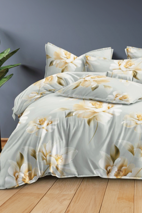 Komplet pościeli KORFINA 180x200 cm bawełna - 4 elementy, Kolor : wielokolorowy, IVET.PL - Modna odzież