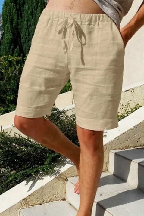 Szorty KROMO BEIGE, Kolor :  beżowy, IVET.PL - Modna odzież