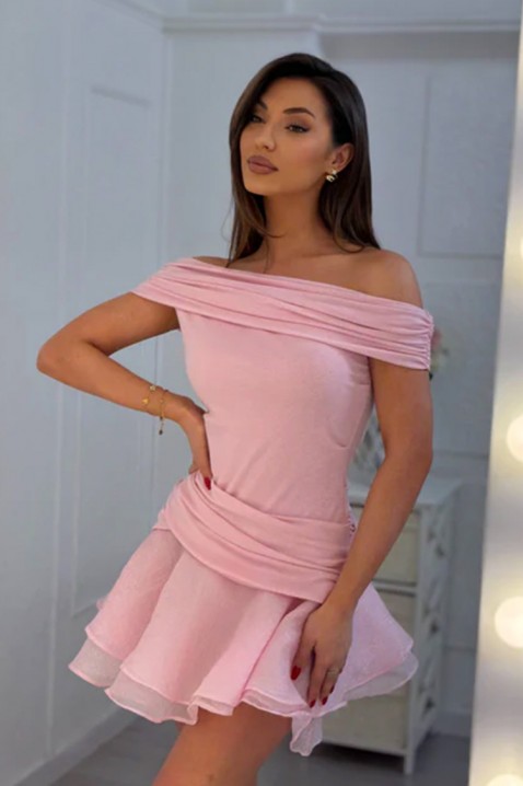 Sukienka POLERZA PINK, Kolor : różowy, IVET.PL - Modna odzież