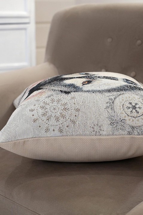 Poszewka na poduszkę MOLXEZA 42х42 cm, Kolor : ecru, IVET.PL - Modna odzież